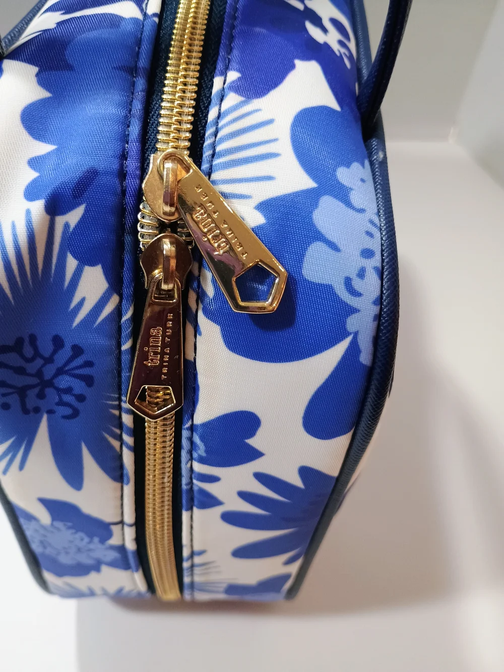 Blue Floral Women's Carry-All Bag